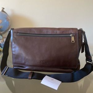 COACH Men's Sullivan Messenger Briefcase Bag 71642
